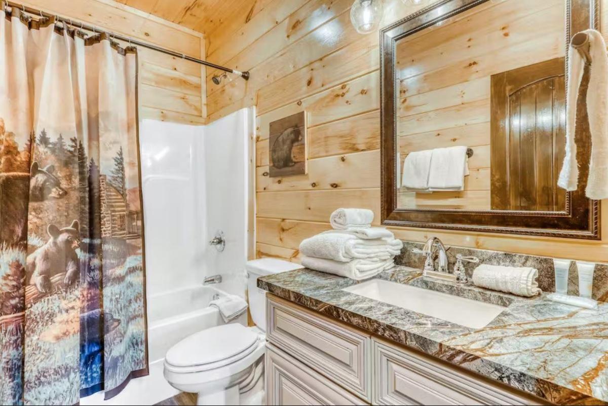 The Great Dogwood Manor By Stony Brook Cabins Gatlinburg Exterior foto
