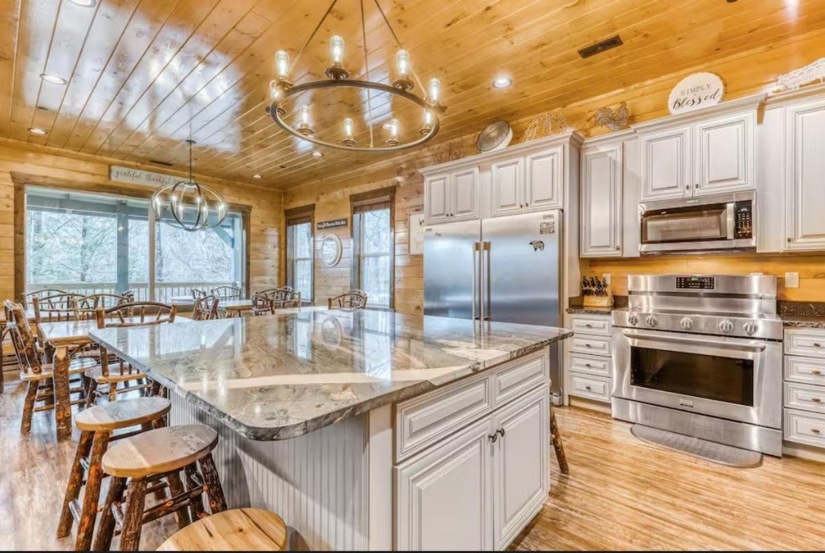 The Great Dogwood Manor By Stony Brook Cabins Gatlinburg Exterior foto